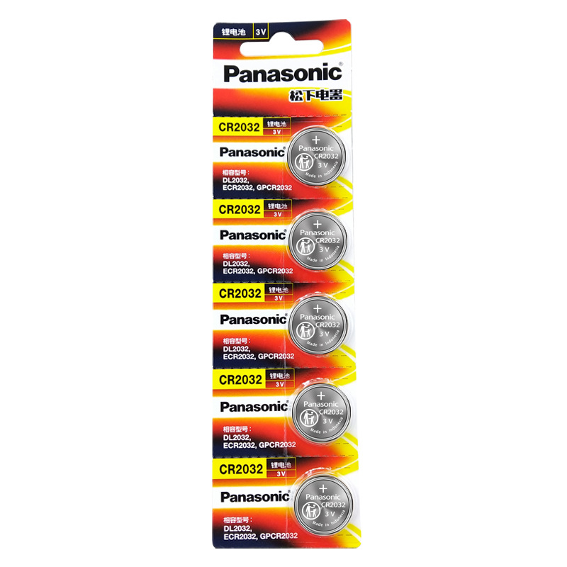 Panasonic CR2032 CR2477 CR2450 CR1632 CR2016 Cr3032 Button Cell