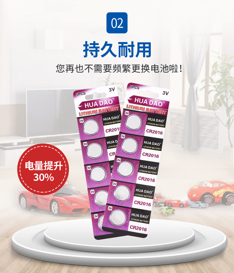 Factory Direct Supply Wholesale Product3V Small Electronic Car Key Remote Control Electronic BatteryCR2016Button Battery Factory Direct Supply Wholesale Product3V Small Electronic Car Key Remote Control Electronic BatteryCR2016Button Battery