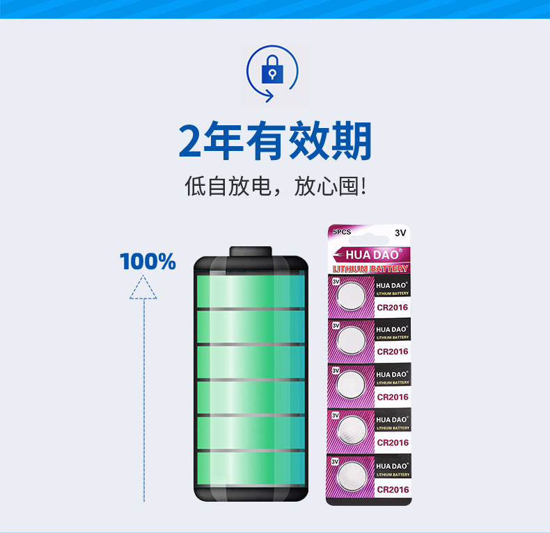 Factory Direct Supply Wholesale Product3V Small Electronic Car Key Remote Control Electronic BatteryCR2016Button Battery Factory Direct Supply Wholesale Product3V Small Electronic Car Key Remote Control Electronic BatteryCR2016Button Battery