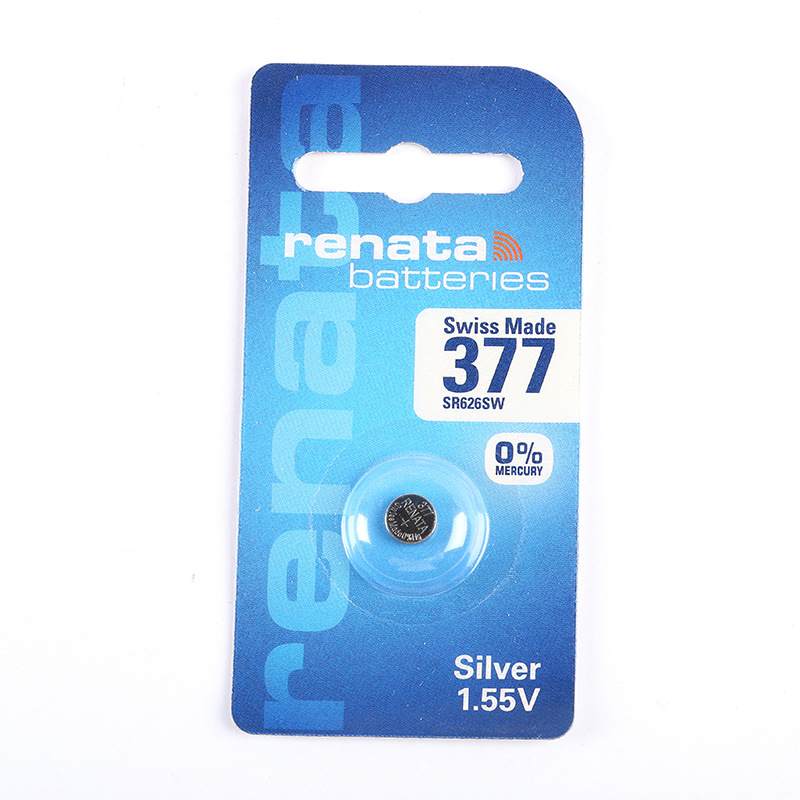 Renata Renata Battery SR626SW/4 1.55V 377 Silver Oxide Button Electronic Wholesale