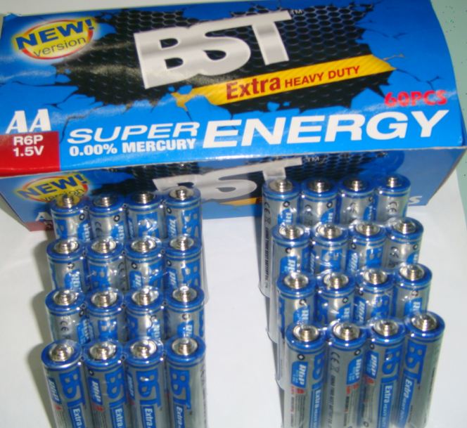 Provide Export Certificates of Recognition, BST No. 5 Carbon, Environmentally Friendly Mercury-Free Non-Leakage Battery