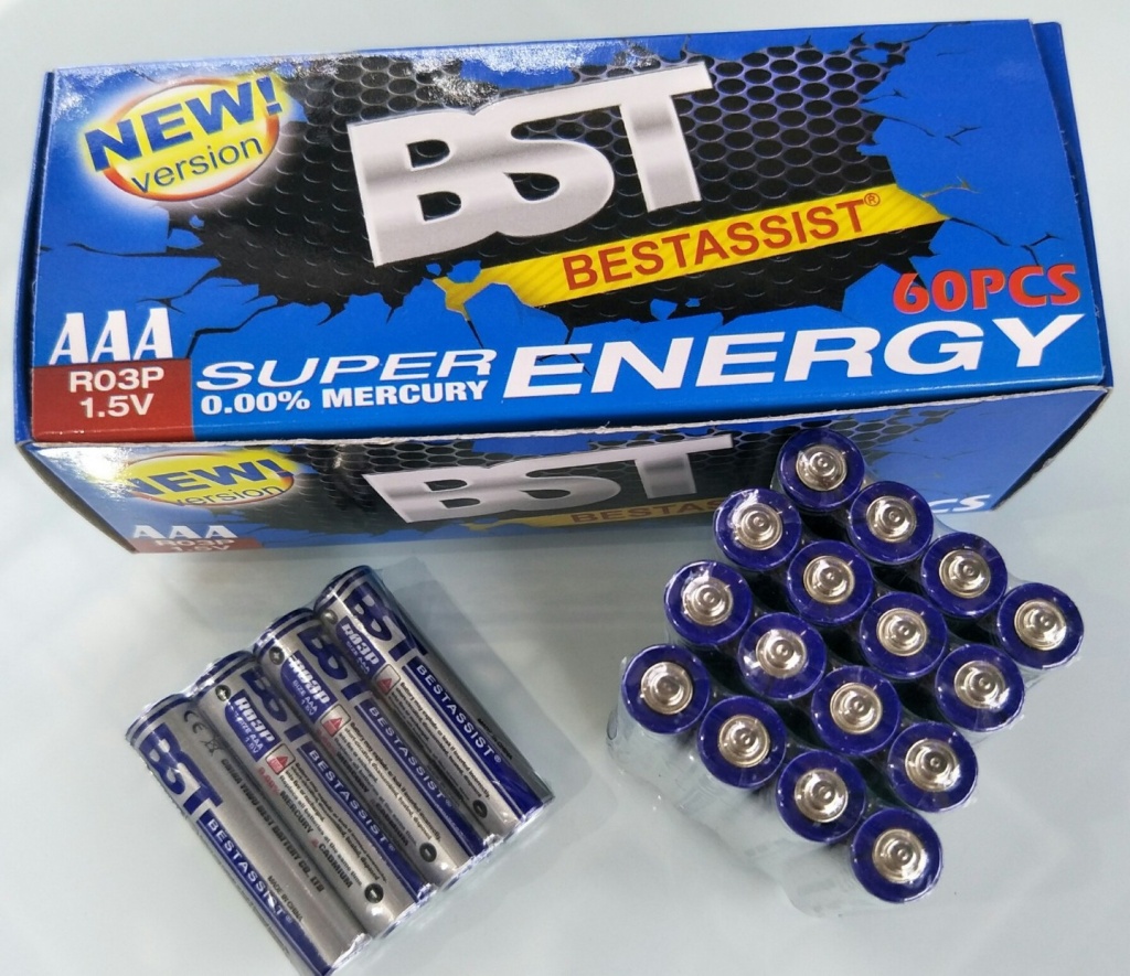 Provide Export Certificates of Recognition, BST No. 5 Carbon, Environmentally Friendly Mercury-Free Non-Leakage Battery