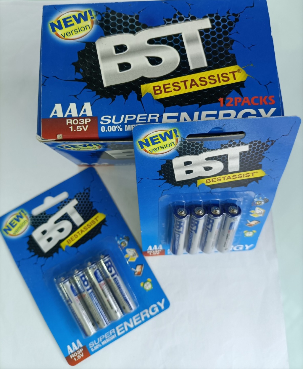 Provide Export Certificates of Recognition, BST No. 5 Carbon, Environmentally Friendly Mercury-Free Non-Leakage Battery