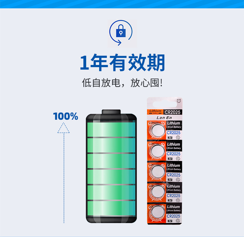 Factory Direct Supply Wholesale 3V Automobile Remote Control Computer Motherboard Electronic Scale Battery CR2025