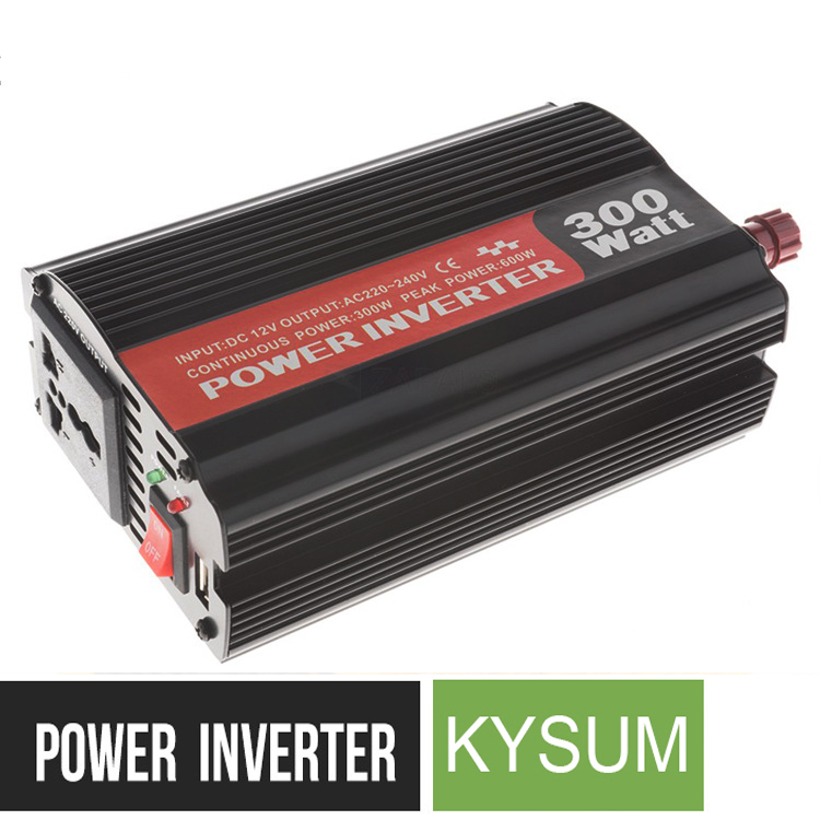 Manufacturer wholesale full power vehicle inverter 12V transfer 220V 600W correction wave.