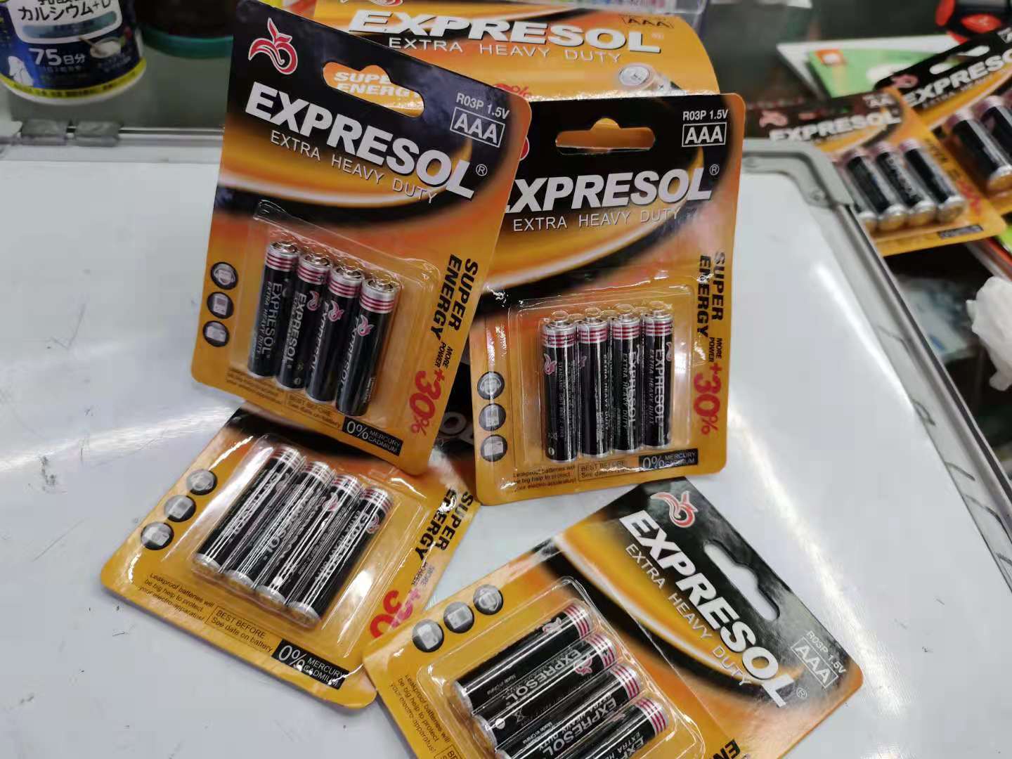 Fox Expressol7 Battery EU Standard Factory Direct Lr03aaa Battery Battery Carbon