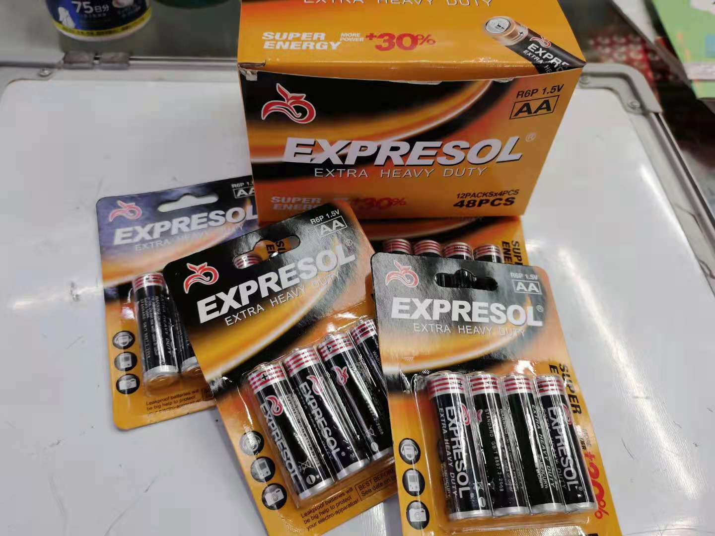 Fox Expressol5 Battery EU Standard Factory Direct Lr6aa Battery Battery Carbon