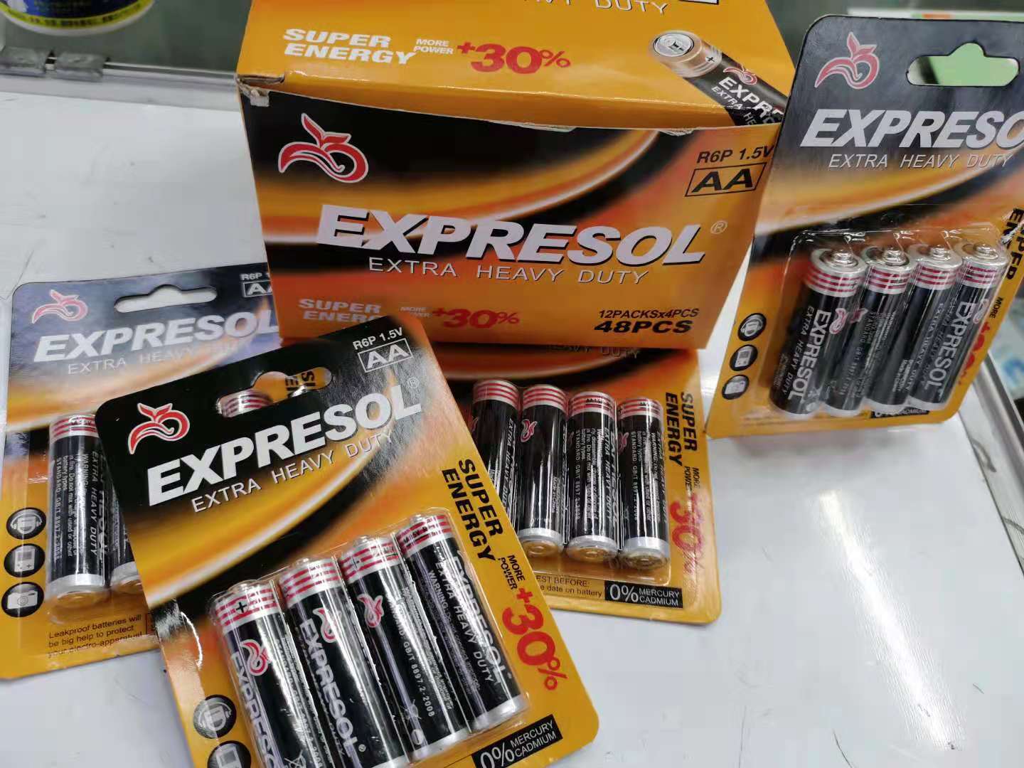 Fox Expressol5 Battery EU Standard Factory Direct Lr6aa Battery Battery Carbon