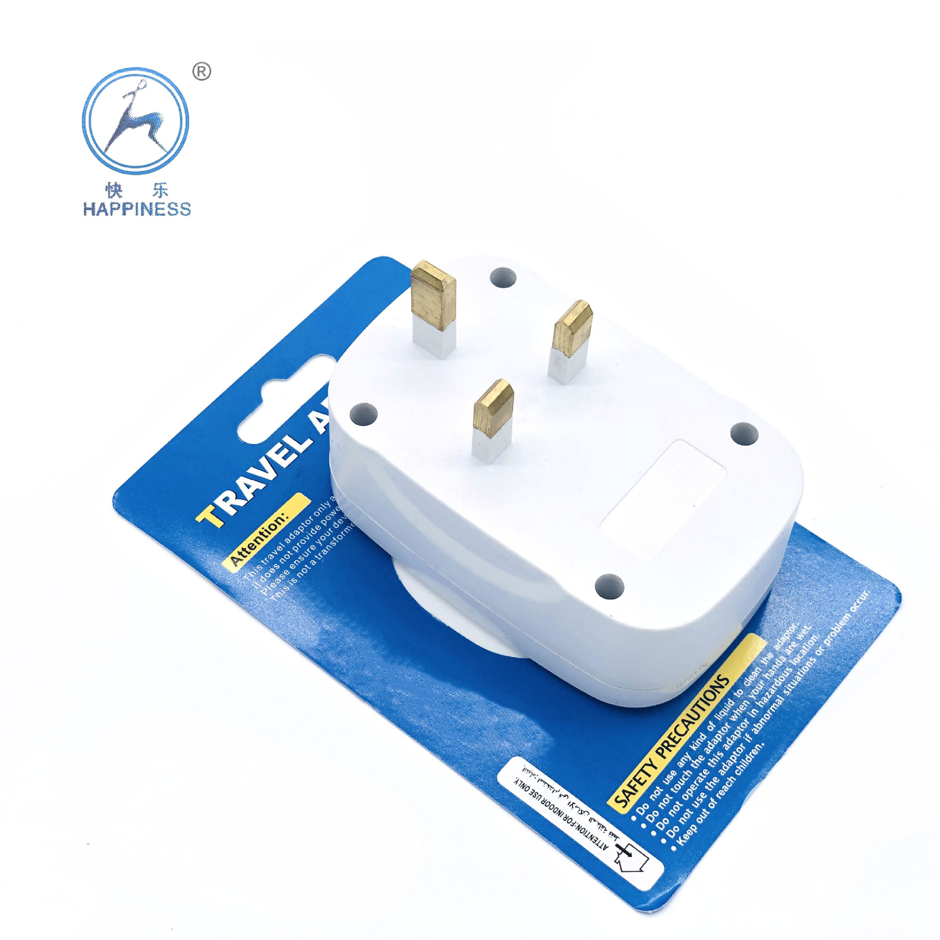 British European multi - function adapter with USB port plug with indicator light adapter adapter