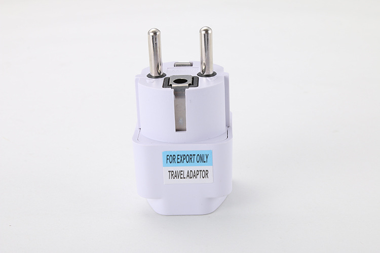 German Standard Conversion Plug Travel Europlug European Standard Multi-Functional Socket French Korean Russian Plug