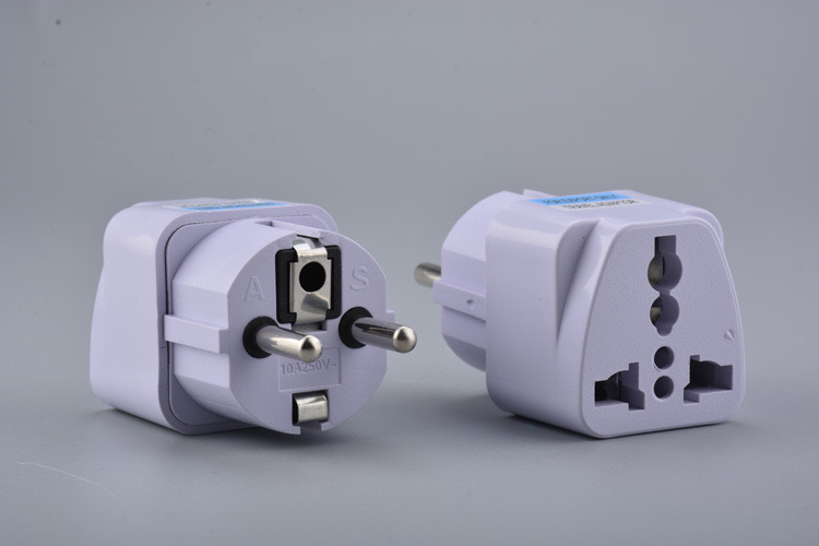 A-304 European Standard adaptor plug Russia Europe Germany France travel adaptor