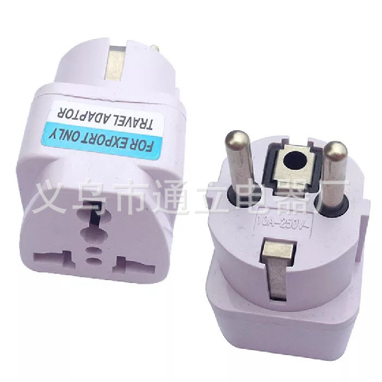 A-304 European Standard adaptor plug Russia Europe Germany France travel adaptor