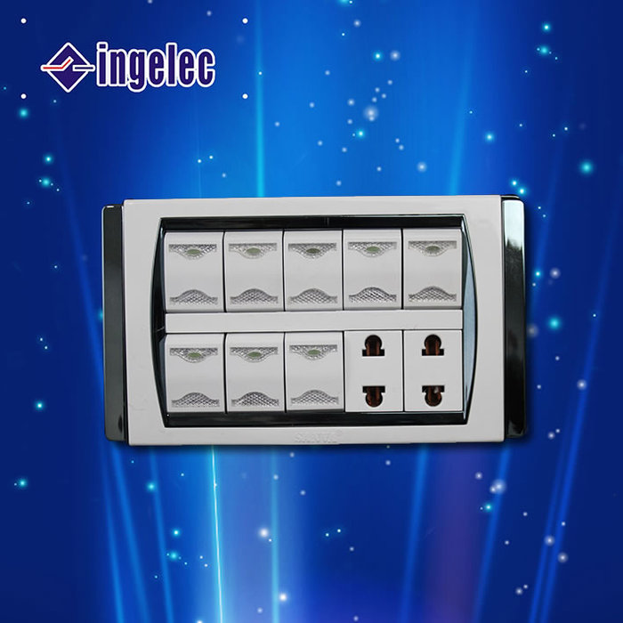 V8 Series Switch Four Open Two Plug European Multi-Functional Socket Single Dual-Control Switch, Wholesale V8 Series Switch Four Open Two Plug European Multi-Functional Socket Single Dual-Control Switch, Wholesale