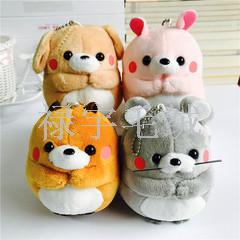 4 \&#034;small goods pendant 10-15cm mouse doll key chain grab machine doll wedding gift plush toys