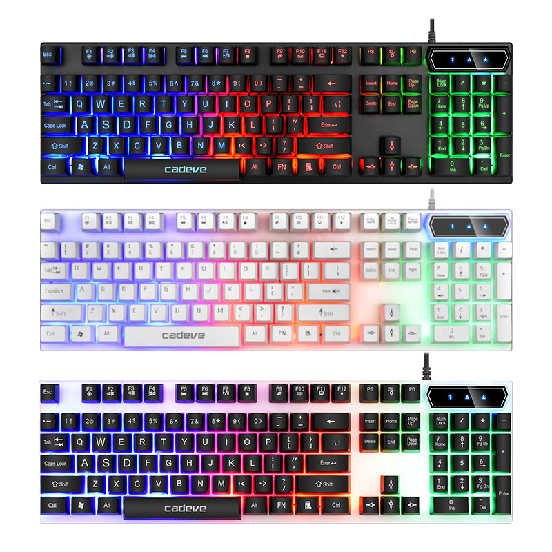 Brand 9122 Gaming Keyboard Backlit Keyboard Mouse Wired Keyboard and Mouse Set Luminous Cross-Border Foreign Trade Brand 9122 Gaming Keyboard Backlit Keyboard Mouse Wired Keyboard and Mouse Set Luminous Cross-Border Foreign Trade