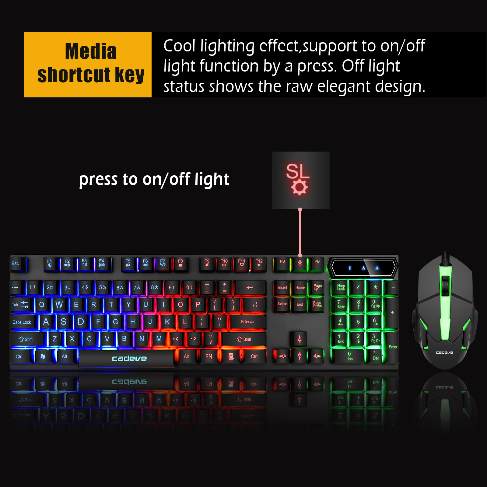 Brand 9122 Gaming Keyboard Backlit Keyboard Mouse Wired Keyboard and Mouse Set Luminous Cross-Border Foreign Trade Brand 9122 Gaming Keyboard Backlit Keyboard Mouse Wired Keyboard and Mouse Set Luminous Cross-Border Foreign Trade