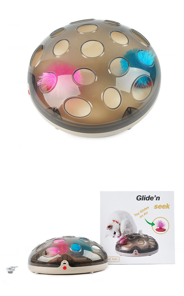 Electric Cat Toy Turntable Crazy Amusement Plate Cat Catch Mouse New Magnetic Suspension Technology Funny Cat Toy Electric Cat Toy Turntable Crazy Amusement Plate Cat Catch Mouse New Magnetic Suspension Technology Funny Cat Toy