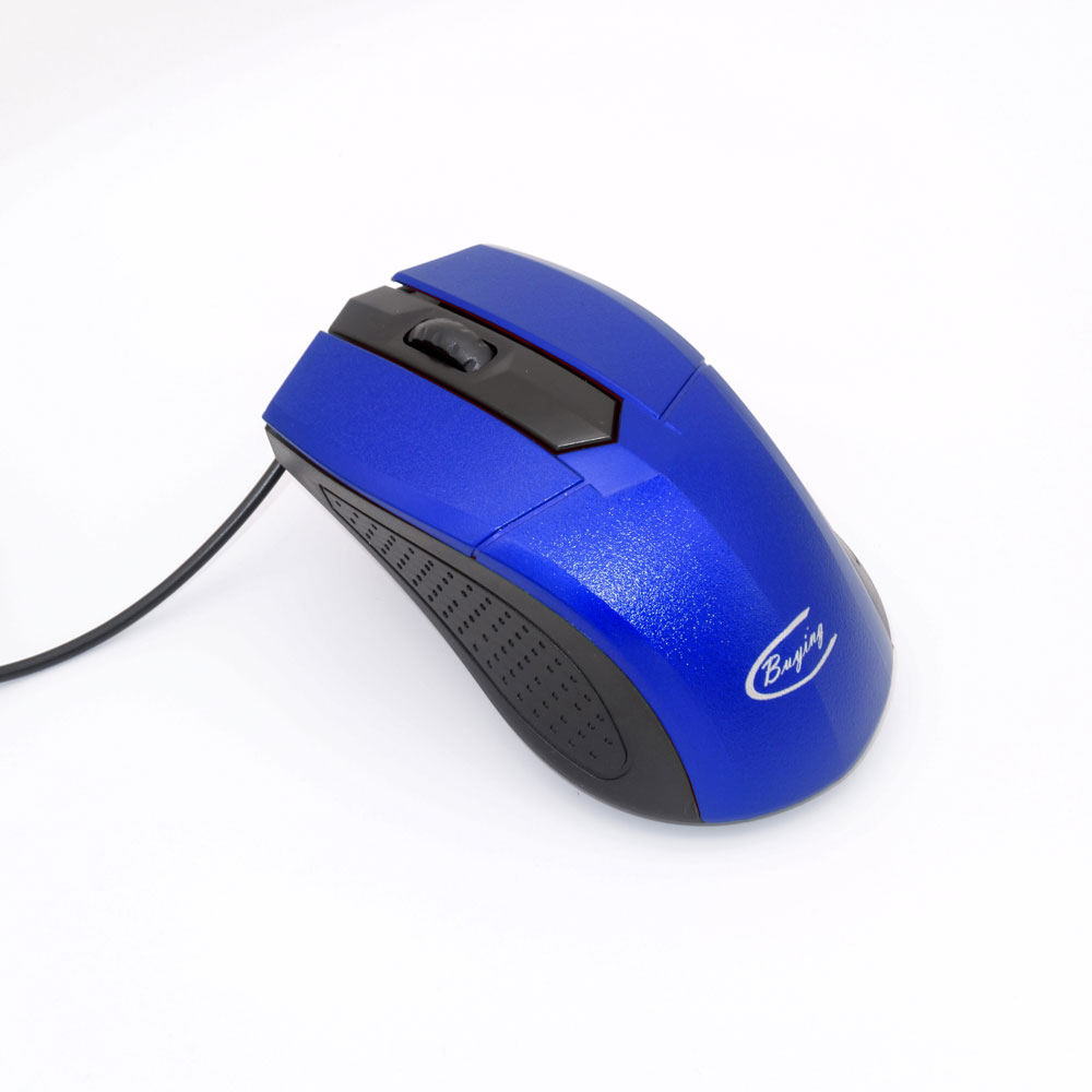 Factory Direct Sales Baiying Wired Mouse Photoelectric Mouse Business Office Home Foreign Trade Gift Mouse