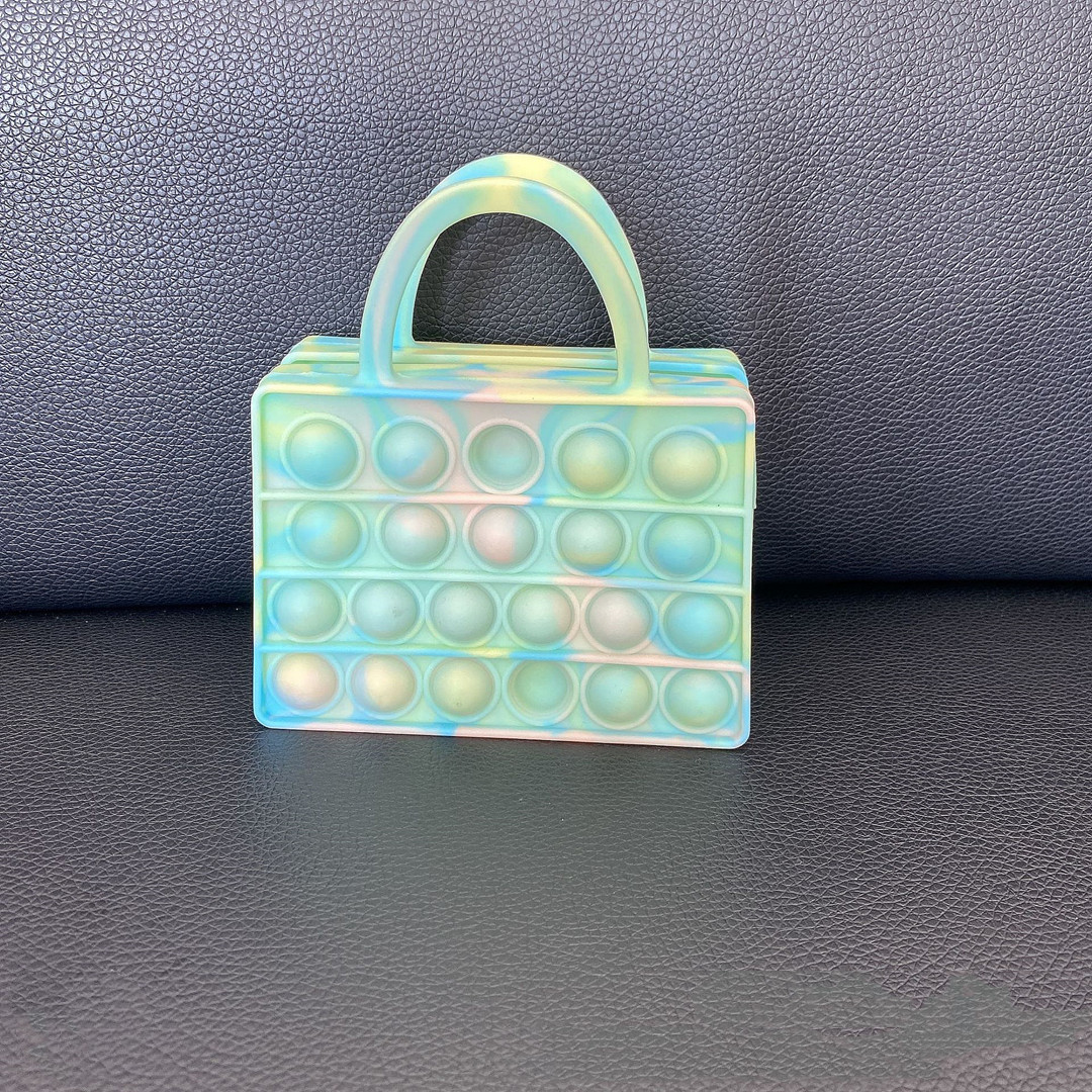 Cross-Border Hot Mouse Killer Pioneer Cute Girl Small Handbags Silicone Portable Coin Purse Decompression Toy