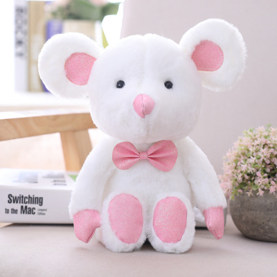 Factory direct sales of creative cartoon plush toys mouse dolls boutique capture machine wedding dolls cute mice