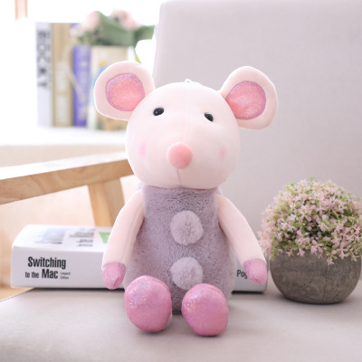 Factory direct sales of creative cartoon plush toys mouse dolls boutique capture machine wedding dolls cute mice