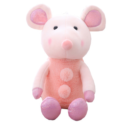 Factory direct sales of creative cartoon plush toys mouse dolls boutique capture machine wedding dolls cute mice