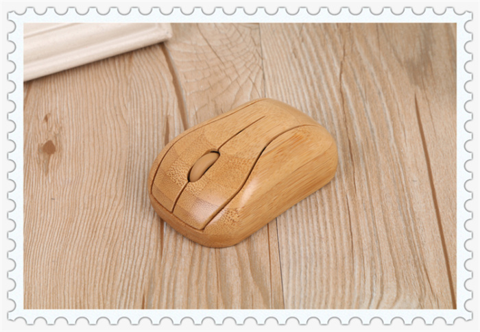 Wireless bamboo keyboard and mouse a set of two-key area bamboo computer accessories set