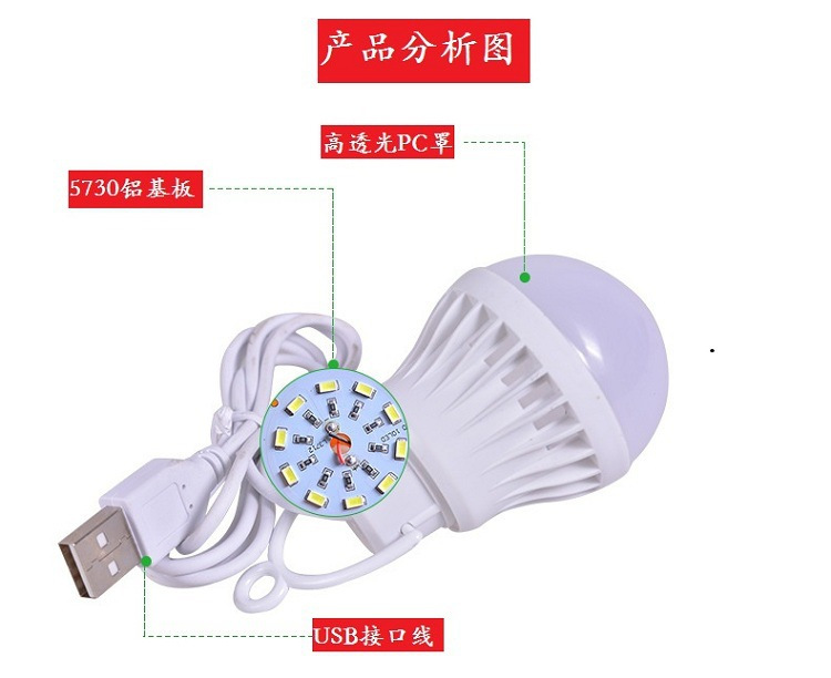 3.7V to 5V with USB Cable Bulb Camping Stall 5V Power Bank Small Solar System Power Supply Bulb 3.7V to 5V with USB Cable Bulb Camping Stall 5V Power Bank Small Solar System Power Supply Bulb