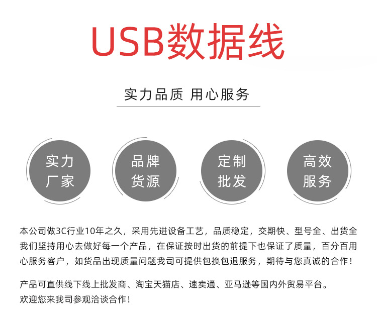 Dragon Design Braided USB Cable for Apple Phone Charger Android Type C MicroUSB Fast Charge Line
