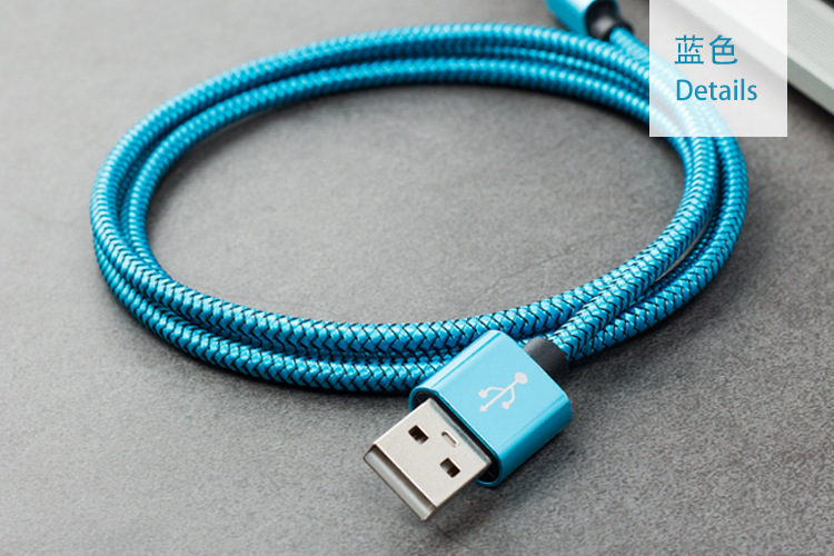 Dragon Design Braided USB Cable for Apple Phone Charger Android Type C MicroUSB Fast Charge Line