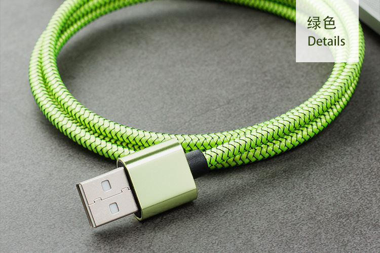 Dragon Design Braided USB Cable for Apple Phone Charger Android Type C MicroUSB Fast Charge Line