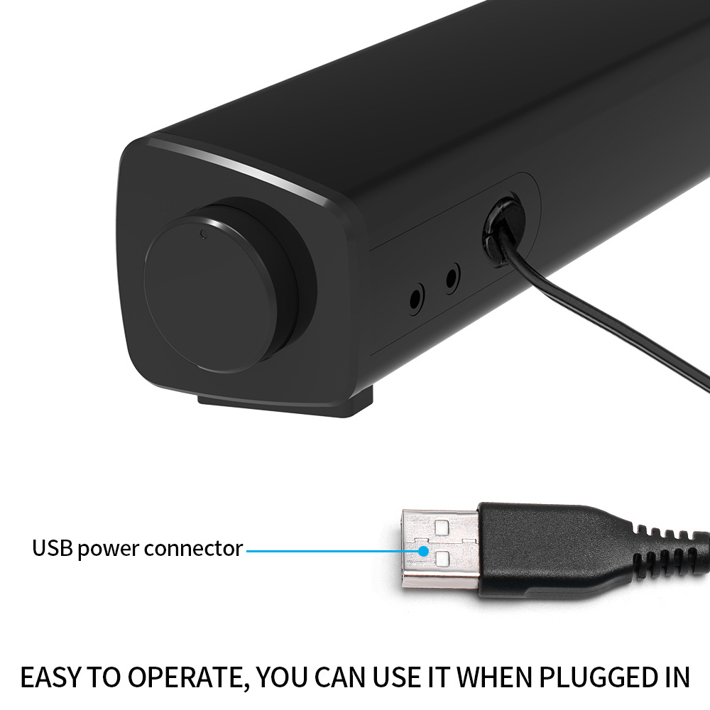 Computer USB Audio Computer Sound Booster Audio Cable Speaker Computer Game Speaker Subwoofer Factory Direct Sales Computer USB Audio Computer Sound Booster Audio Cable Speaker Computer Game Speaker Subwoofer Factory Direct Sales