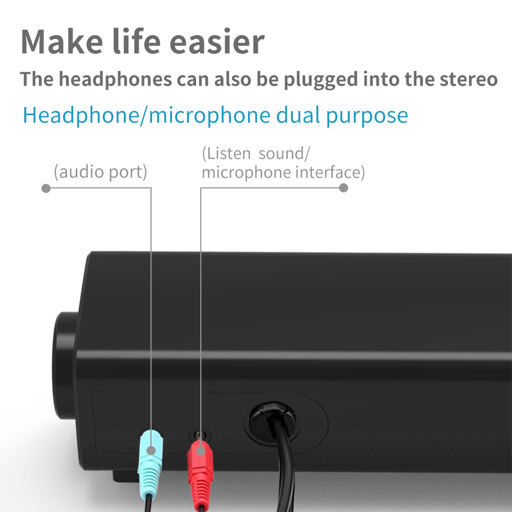 Computer USB Audio Computer Sound Booster Audio Cable Speaker Computer Game Speaker Subwoofer Factory Direct Sales Computer USB Audio Computer Sound Booster Audio Cable Speaker Computer Game Speaker Subwoofer Factory Direct Sales