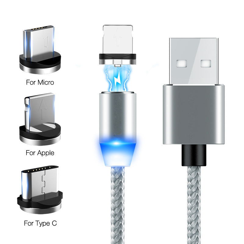 Popular Magnetic Sucker Data Cable Fast Charge USB ThreeinOne MultiFunction Phone Charger Android round Head Magnet Line Popular Magnetic Sucker Data Cable Fast Charge USB ThreeinOne MultiFunction Phone Charger Android round Head Magnet Line