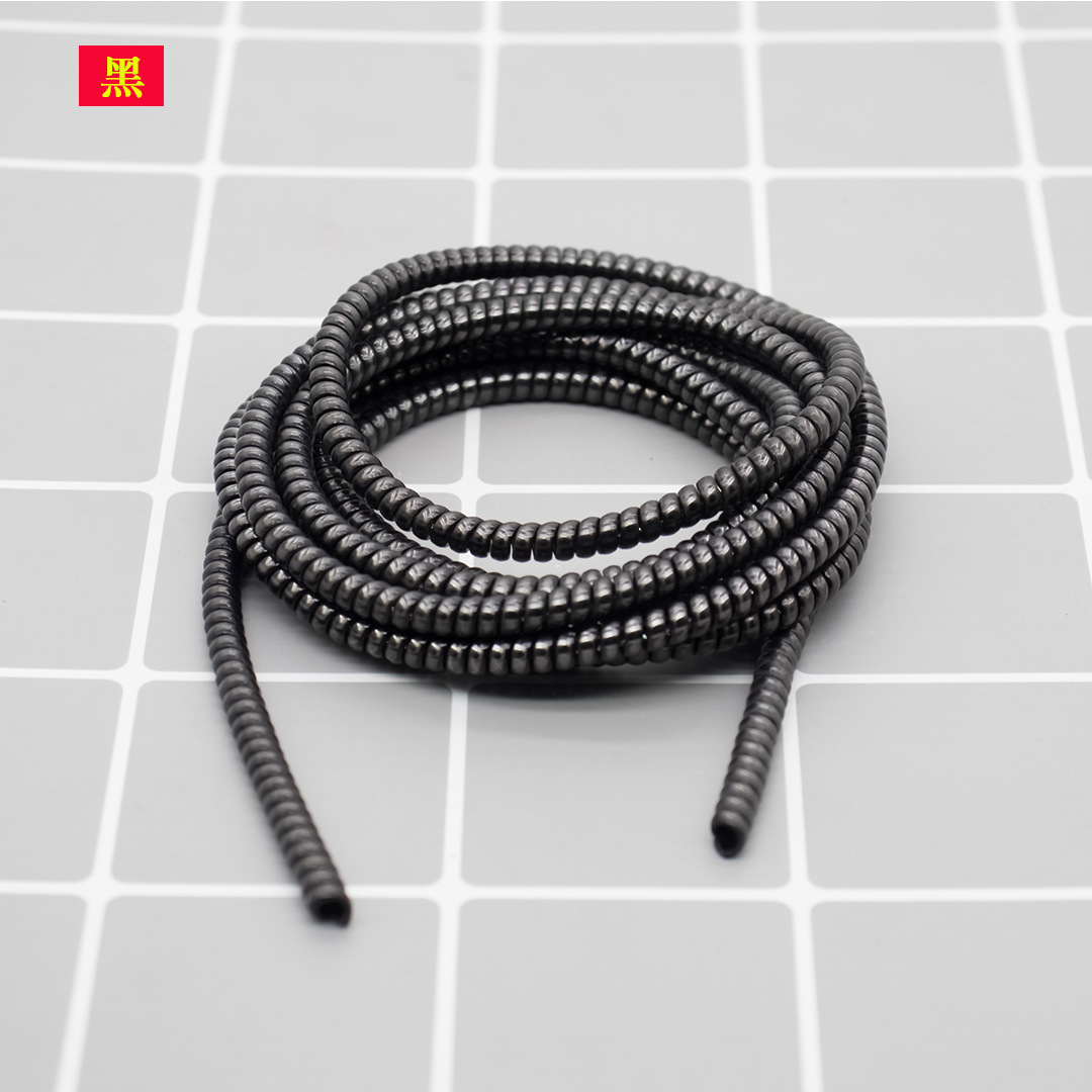 s 14 M Electroplating Data Cable Protection Rope Protection Line USB Cable Protection Sleeve Winding Spring Rope