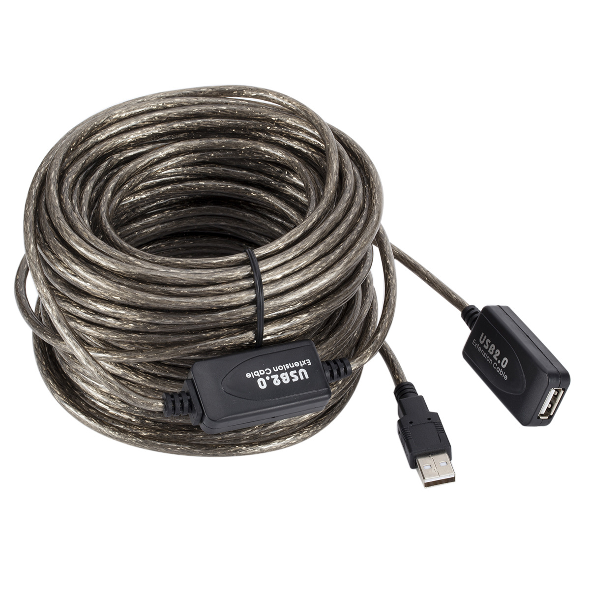 Approved 5 M USB20 Signal Amplification Extension Cable Wireless Network Card Extender USB Extension Cable with Chip