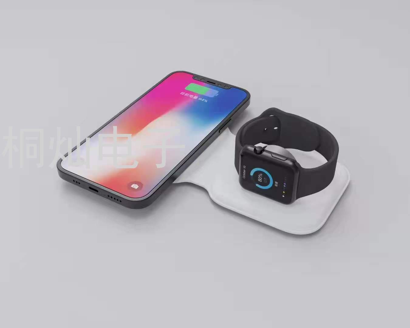 Two-in-One Folding Wireless Charger Suitable for iPhone Watch Iphone12 Magnetic Wireless Charger Electrical Appliances Two-in-One Folding Wireless Charger Suitable for iPhone Watch Iphone12 Magnetic Wireless Charger Electrical Appliances