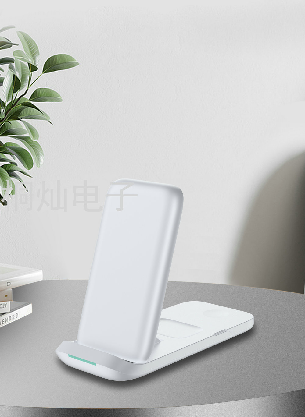 New V8 Three-in-One Foldable and Portable Wireless Charger High-Power Fast Qi Wireless Phone Charger Wireless Charger 