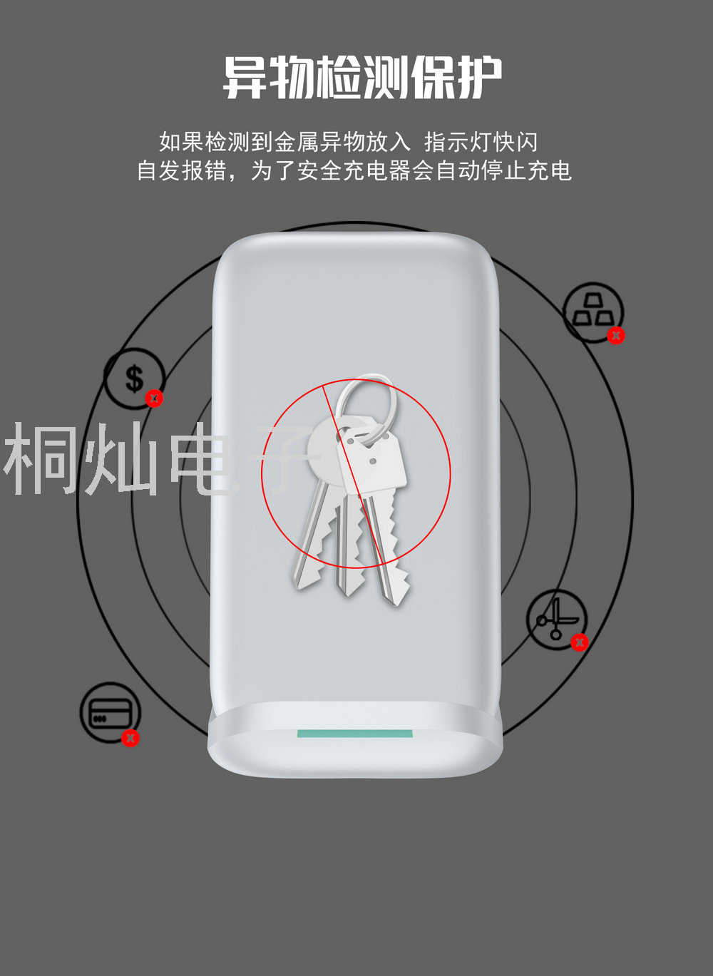 New V8 Three-in-One Foldable and Portable Wireless Charger High-Power Fast Qi Wireless Phone Charger Wireless Charger 