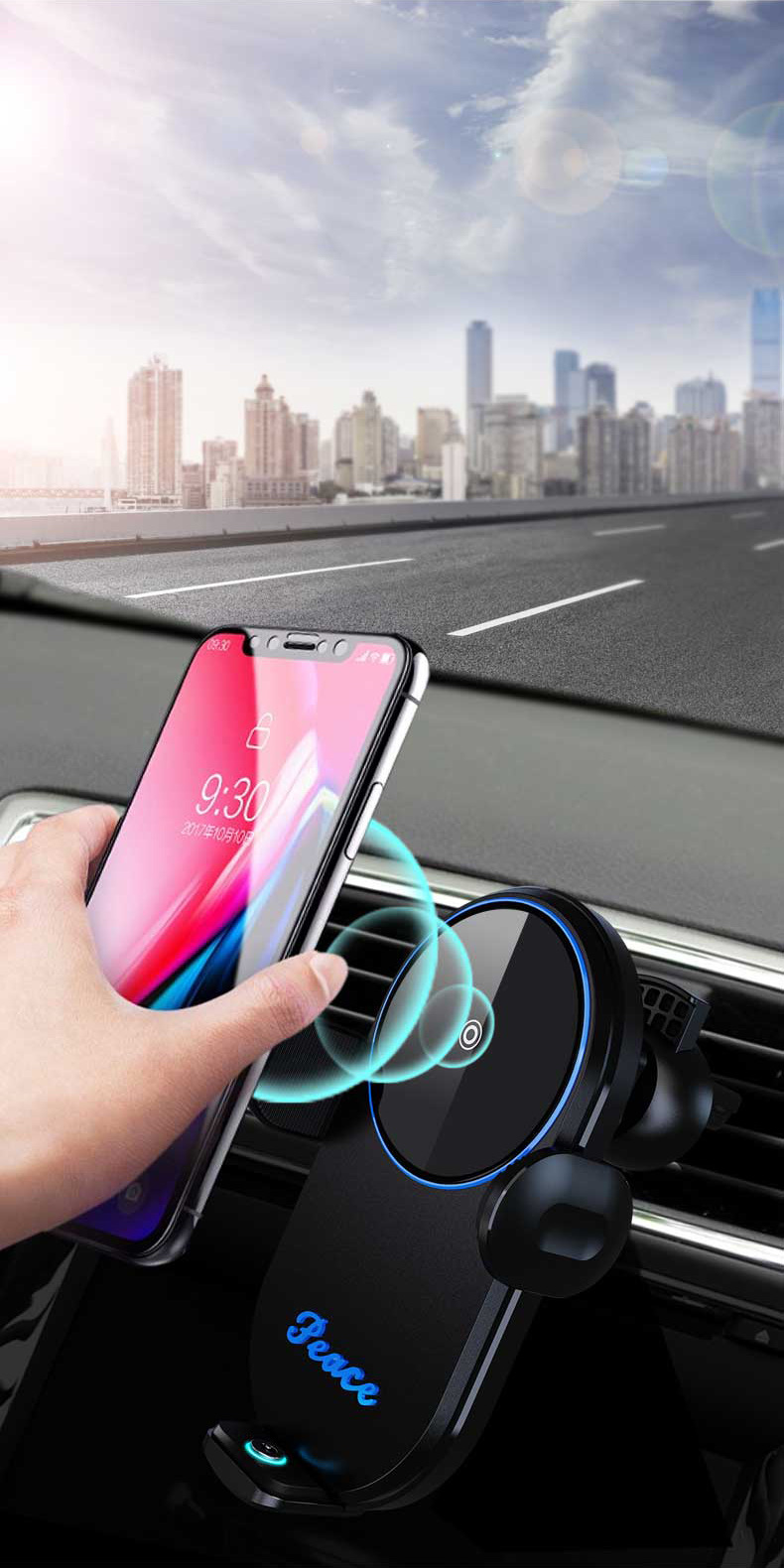 Magic Clip V30 Hot Sale Car Wireless Charger Magnetic Phone Holder Wholesale Car Navigation Holder Factory Direct Sales Magic Clip V30 Hot Sale Car Wireless Charger Magnetic Phone Holder Wholesale Car Navigation Holder Factory Direct Sales