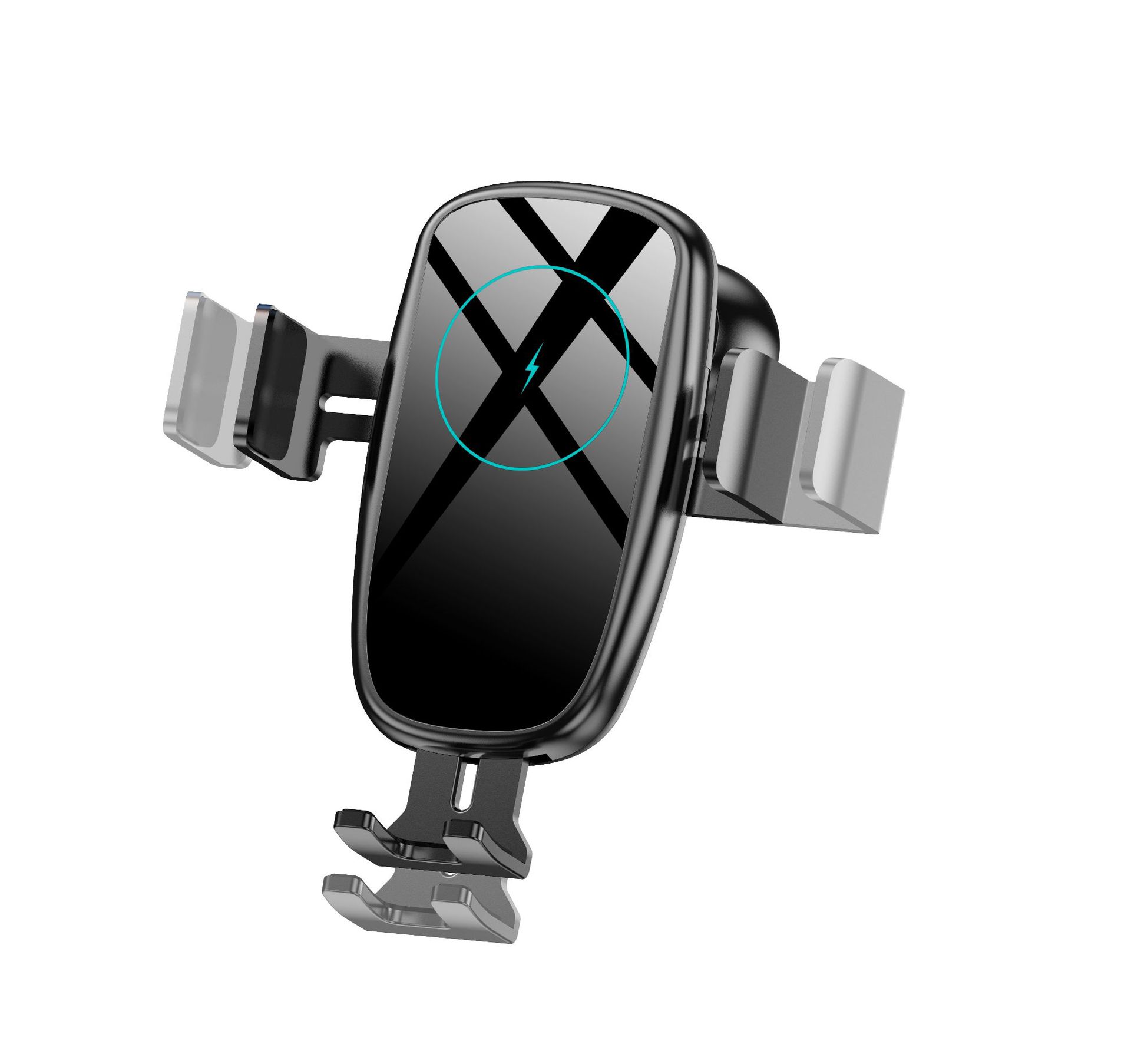 New Style Private Model Car Wireless Charger Intelligent Induction Qi15w Fast Charge Car Navigation Holder