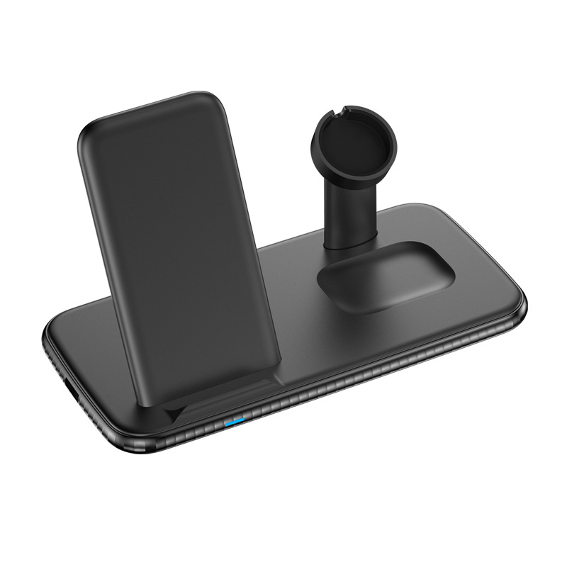 Amazon Four-in-One Wireless Charger Qi for iPhone Huawei 15W Apple Watch Direct Charging