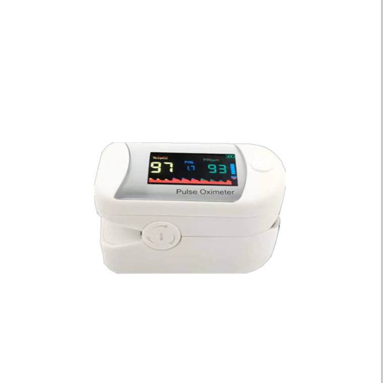 Factory LCD White Private Model Finger Clip Pulse Oximeter Blood Oxygen Saturation Monitor Oximeter