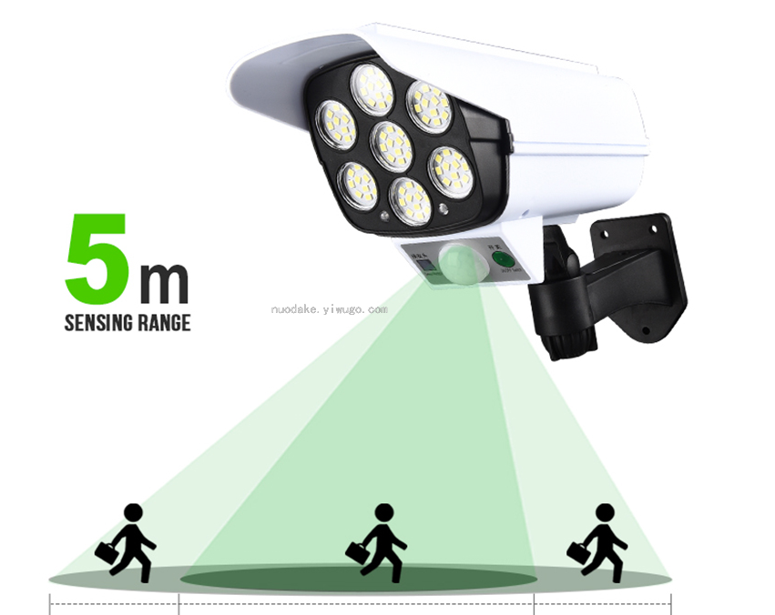 Remote Control Solar Simulation Monitoring Human Body Induction Small Street Light Courtyard Solar Fake Monitor Lamp Remote Control Solar Simulation Monitoring Human Body Induction Small Street Light Courtyard Solar Fake Monitor Lamp