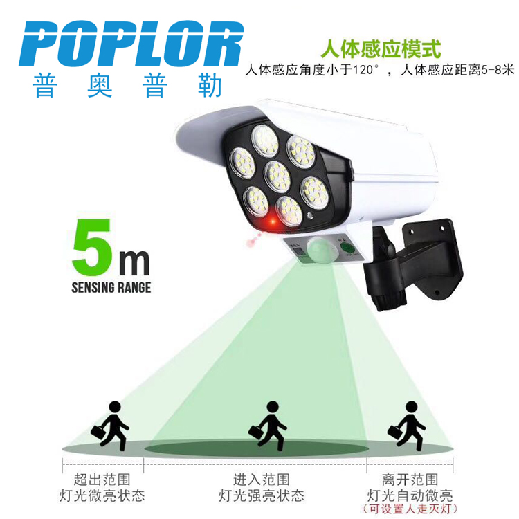 LED Simulation Monitor Lamp Solar Wall Lamp Simulation Camera Infrared Sensor Lamp Remote Control Anti-Theft Garden Lamp LED Simulation Monitor Lamp Solar Wall Lamp Simulation Camera Infrared Sensor Lamp Remote Control Anti-Theft Garden Lamp