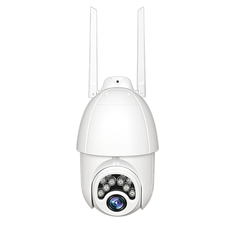 Dual-Light Night Vision Ball Machine Camera WiFi Smart Monitor Two-Way Voice Intercom PTZ Control V380 App