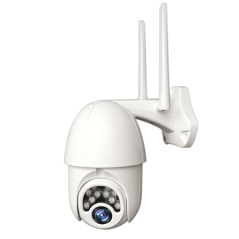 Dual-Light Night Vision Ball Machine Camera WiFi Smart Monitor Two-Way Voice Intercom PTZ Control V380 App
