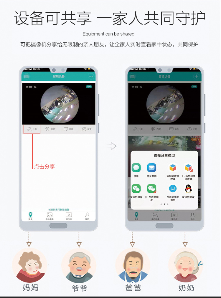 Dual-Light Ball Machine Camera WiFi Smart Monitor Two-Way Voice Intercom PTZ Control Black Light Full Color Night Vision