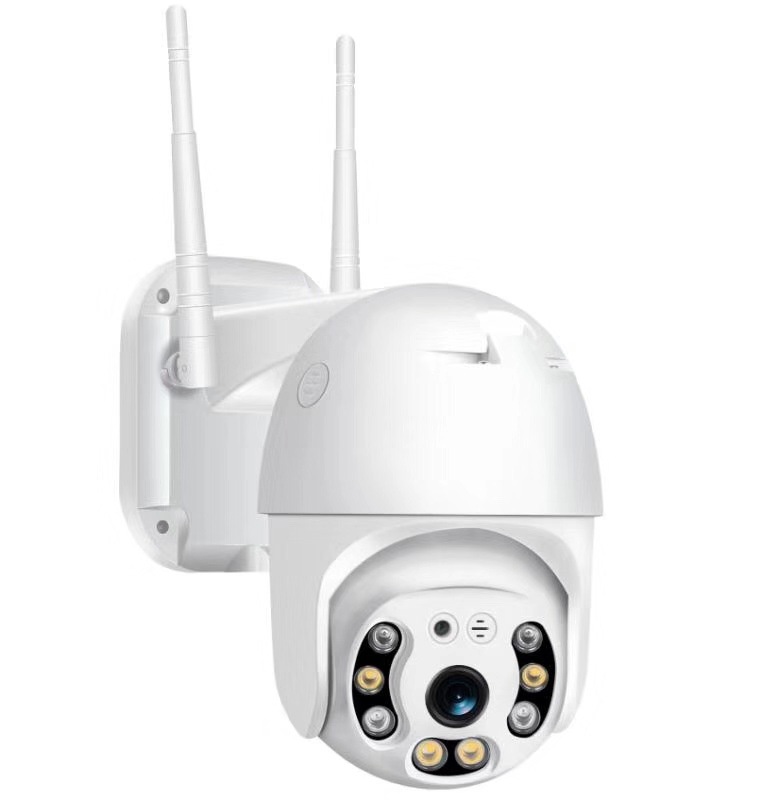 Dual-Light Ball Machine Camera WiFi Smart Monitor Two-Way Voice Intercom PTZ Control Black Light Full Color Night Vision