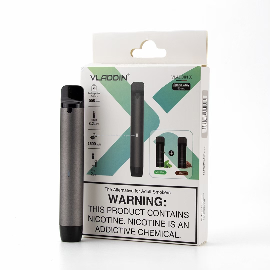 New Original Authentic Vladdinx Rechargeable Replaceable Cigarette Bomb Fruit FlavorDisposable Electronic Cigarette